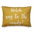 Witch Way To The Candy in Mustard 14x20 Spun Poly Pillow
