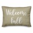 Welcome Fall in Beige 14x20 Spun Poly Pillow
