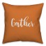 Gather in Orange 18x18 Spun Poly Pillow