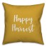 Happy Harvest in Mustard 18x18 Spun Poly Pillow