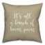 It's All A Bunch Of Hocus Pocus in Beige 18x18 Spun Poly Pillow