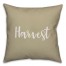 Harvest in Beige 18x18 Spun Poly Pillow Cover