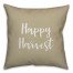 Happy Harvest in Beige 18x18 Spun Poly Pillow Cover