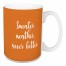 Sweater Weather Never Better in Orange 15 oz Mug