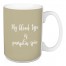 My Blood Type Is Pumpkin Spice in Beige 15 oz Mug