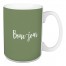 Bone-jour in Green 15 oz Mug