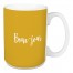 Bone-jour in Mustard 15 oz Mug
