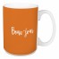Bone-jour in Orange 15 oz Mug