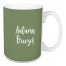 Autumn Breezes in Green 15 oz Mug