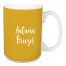 Autumn Breezes in Mustard 15 oz Mug