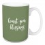 Count Your Blessings in Green 15 oz Mug