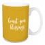 Count Your Blessings in Mustard 15 oz Mug