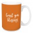 Count Your Blessings in Orange 15 oz Mug