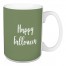 Happy Falloween in Green 15 oz Mug