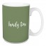Family Time in Green 15 oz Mug