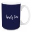 Family Time in Navy 15 oz Mug
