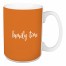Family Time in Orange 15 oz Mug