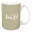 Grateful in Beige 15 oz Mug