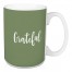 Grateful in Green 15 oz Mug