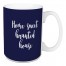 Home Sweet Haunted House in Navy 15 oz Mug