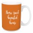 Home Sweet Haunted House in Orange 15 oz Mug