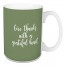 Give Thanks With A Grateful Heart in Green 15 oz Mug