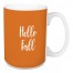 Hello Fall in Orange 15 oz Mug
