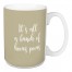 It's All A Bunch Of Hocus Pocus in Beige 15 oz Mug