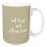 Fall Breeze And Autumn Leaves in Beige 15 oz Mug