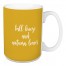 Fall Breeze And Autumn Leaves in Mustard 15 oz Mug