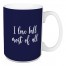 I Love Fall Most Of All in Navy 15 oz Mug