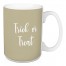 Trick Or Treat in Beige 15 oz Mug