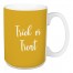 Trick Or Treat in Mustard 15 oz Mug