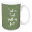 Autumn Skies And Pumpkin Pies in Green 15 oz Mug