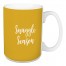 Trick Or Treat Smell My Feet in Mustard 15 oz Mug