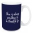 Snuggle Season in Navy 15 oz Mug