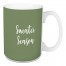 Sweater Season in Green 15 oz Mug