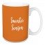 Sweater Season in Orange 15 oz Mug