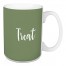 Treat in Green 15 oz Mug