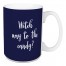 Witch Way To The Candy in Navy 15 oz Mug