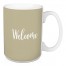 Welcome in Beige 15 oz Mug