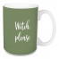 Witch Please in Green 15 oz Mug