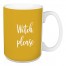 Witch Please in Mustard 15 oz Mug