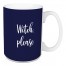 Witch Please in Navy 15 oz Mug