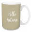 Hello Autumn in Beige 15 oz Mug