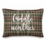 Cuddle Weather in Tartan Plaid 14x20 Spun Poly Pillow