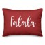 Falala in Red 14x20 Spun Poly Pillow