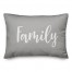 Family in Gray 14x20 Spun Poly Pillow