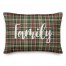 Family in Teal 14x20 Spun Poly Pillow