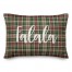 Falala in Tartan Plaid 14x20 Spun Poly Pillow